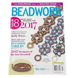 Beadwork Magazine Jewelry Crafting Book u Feb Mar 2017 Vol 20 No 2